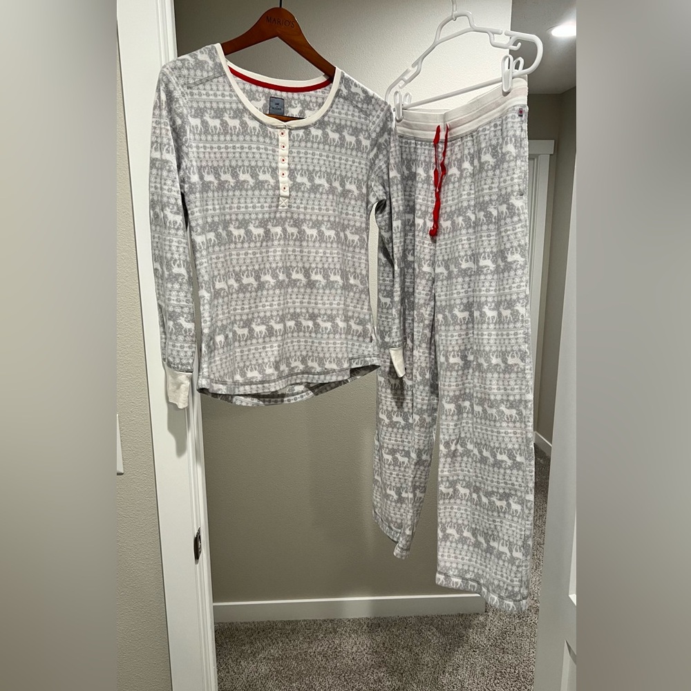 JANE AND BLEECKER FLANNEL PAJAMAS